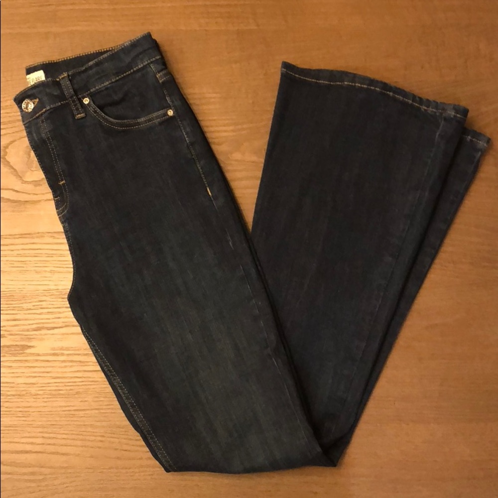 Topshop Moto Jamie Flare Jeans